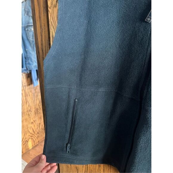 Columbia Blue Fleece Vest Men’s Size XL - Picture 4 of 10
